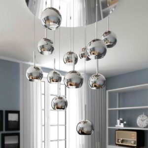 Lampadario a sospensione FUTURE 12 luci, TOP LIGHT